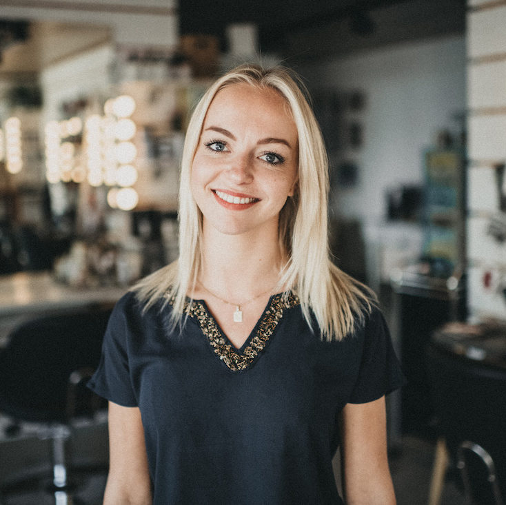Madeleine Madeleine Hinger ist Friseurin bei Raskopp Hair & Make-up in Luxemburg in der Nähe von Trier